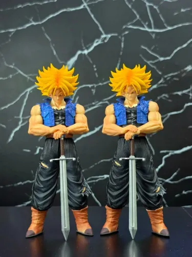 ACTION FIGURE, TRUNKS DO FUTURO, DRAGON BALL Z