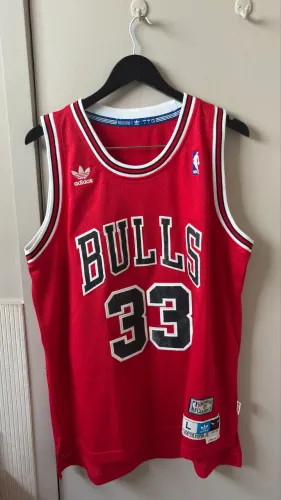 Camisa NBA Oficial Chicago Bulls 1995-1996 - Scottie Pippen #33