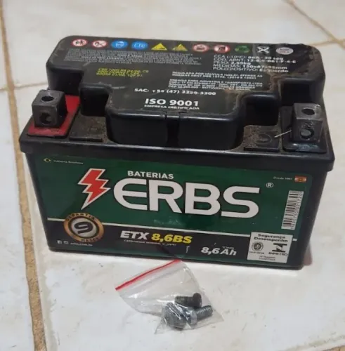 Bateria de moto ERBS (USADA)
