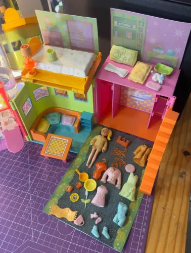 Casa Polly Pocket - Sparkle Style House 2002