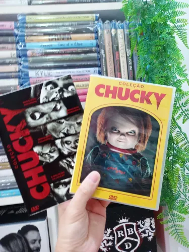 Box Dvds fan made Chucky ótima qualidade.