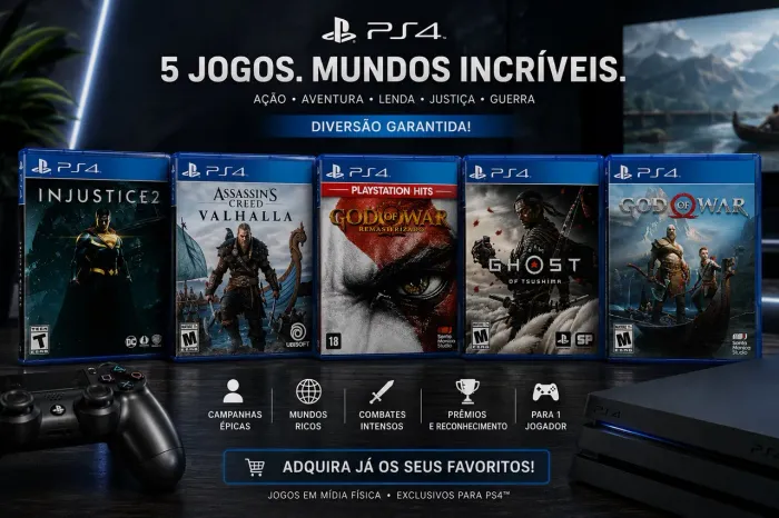 ?JOGOS DE PS4