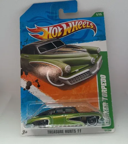 Hot Wheels Treasure Hunt Tucker Torpedo - Raro (2011)