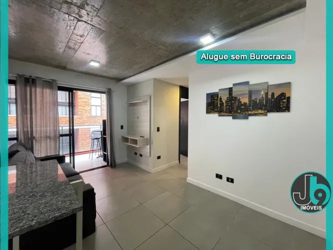 Apartamento para Alugar no Bairro Rebouças 64m² com 2 quartos, 1 suíte, cozinha planejada