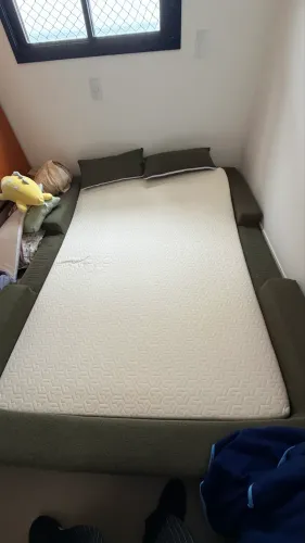 Cama Montessoriana Keiko Ninho Casal + colchão