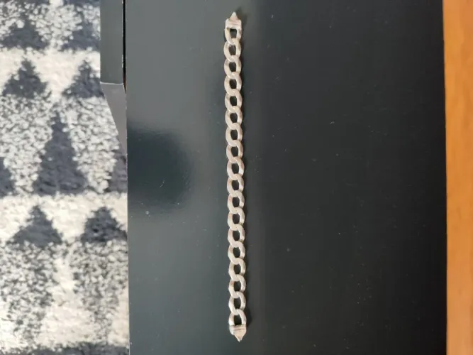 Pulseira Prata 925 Maciça 26g - Elo Grumet