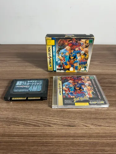 X-Men vs. Street Fighter Sega Saturn