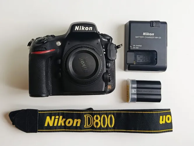 Câmera Nikon D800