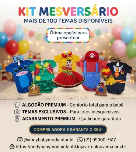 KIT MESVERSÁRIO PERSONAGENS