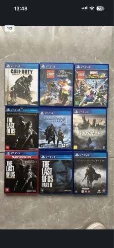 Lote Jogos ps4