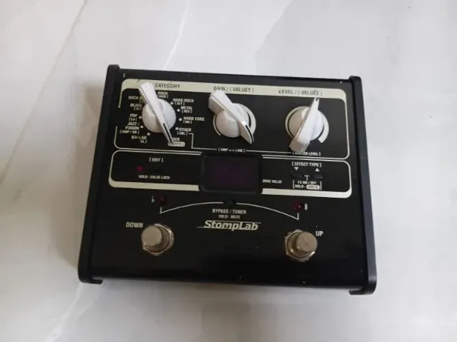Pedal de efeito VOX StompLab IG preto (Usado)