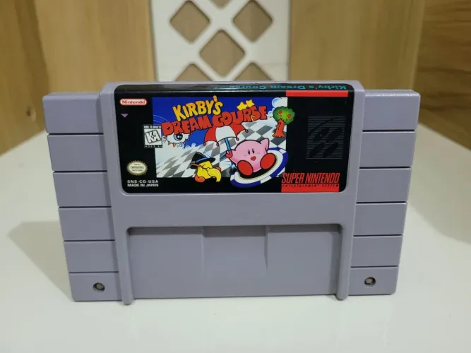 Kirby's Dream Course SNES super nintendo
