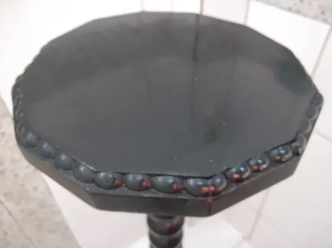 Coluna Madeira Estilo Manuelino 120 cm