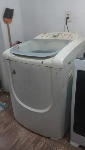 Maquina centrifuga Electrolux 12 kg com avarias mais quebra galho bate e centrífuga