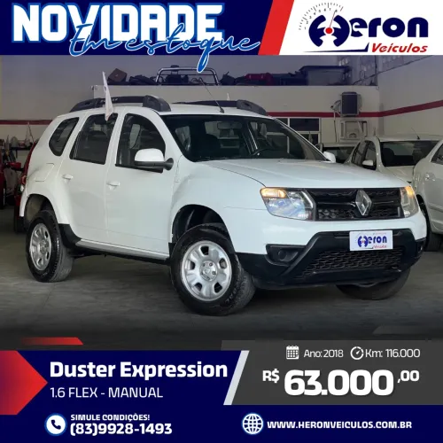 Renault Duster Expression 1.6 Hi-flex 16V Mec. 2018