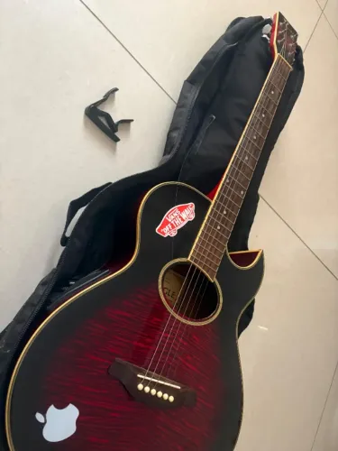Violão Eagle Vermelho (Aço)