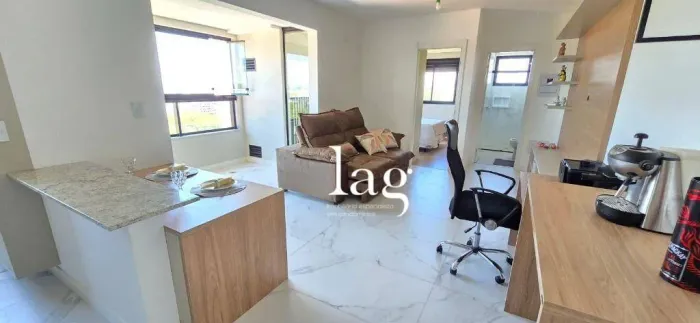 Apartamento com 1 dormitório para alugar, 49 m² por R$ 3.916,00/mês - Union Planeta - Soro