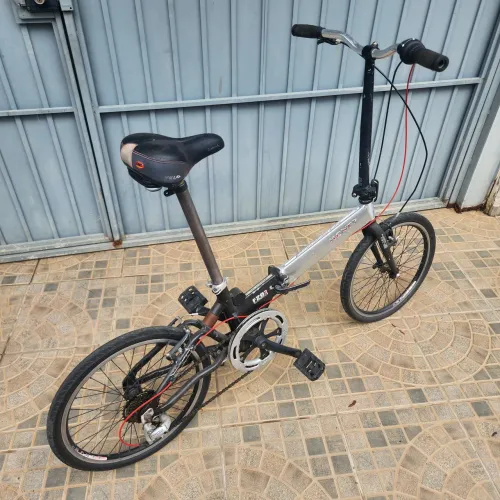 Bicicleta Monty Alumínio dobrável