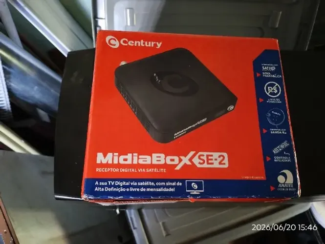Receptor digital MidiaBox se-2 century novo
