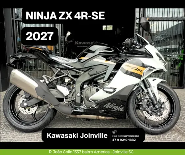 NINJA ZX 4R-SE* 2027LANÇAMENTO 