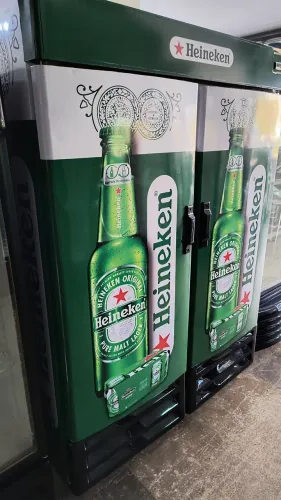 Cervejeiro Duplo Hussmann Porta Cega 1200 litros (-6°) Ótimo Estado