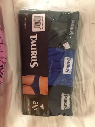 Cueca Slip (2 pacotes com 3 unidades cada)