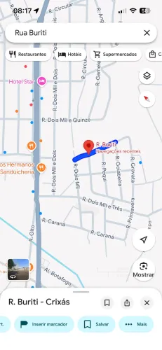 LOTE - RUA BURITI 12x30 + 60m fundo - CRIXÁS GO