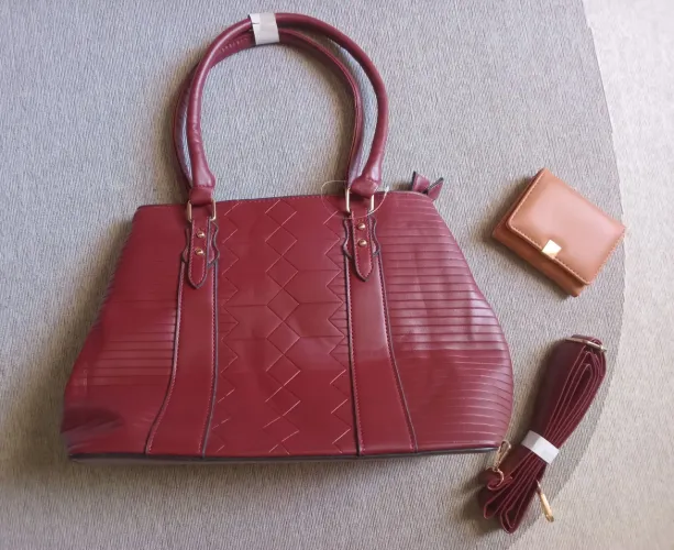 Bolsa feminina + carteira (Novo)