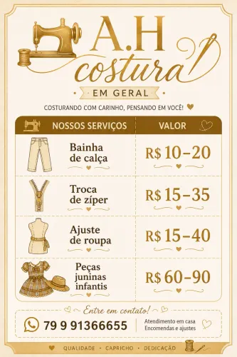 Costura em geral