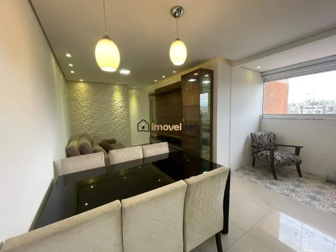 100% Mobiliado 90 m² | 3 Quartos | 1 Suíte | 2 Vagas | Lazer Completo