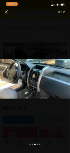 Renault Duster Expression1.6 Flex 16V Aut. 2018