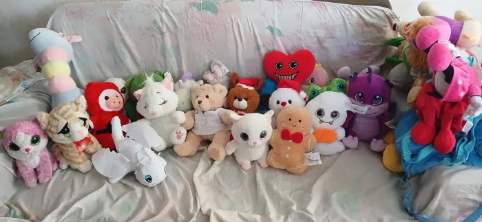 Vendo lote de ursos de pelúcia, vendo por unidade também!