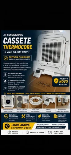 Ar condicionado completo ( Novo nunca ultilizado)