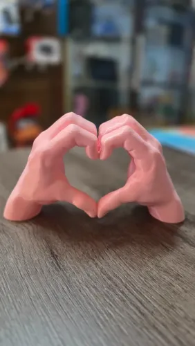 Mãos do Amor - Escultura Decorativa Romântica para Presente