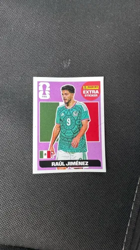 Figurinha Extra Legend Raul Jiménez Regular 2026