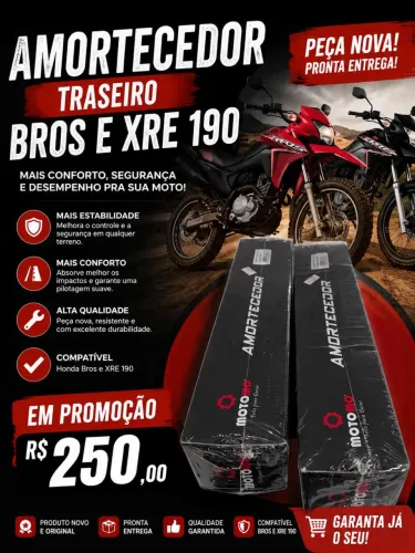 Amortecedor da Bros e xre190