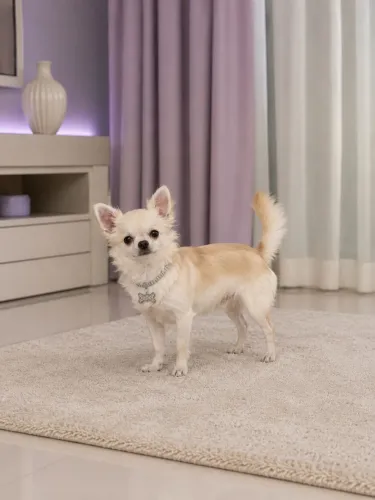 Chihuahua macho com pedigree CBKC