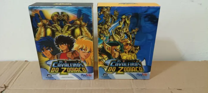 2 BOX EDIÇÃO CAVALEIROS DO ZODÍACO EPISÓDIO 9,10,11,12,13,14