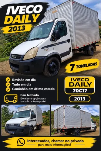 Vendo caminhão Iveco Daily 2013
