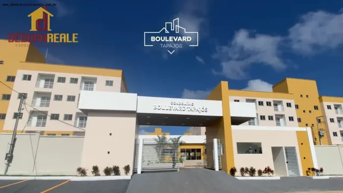Apartamento para Venda em Santarém, Nova Vitória, 2 dormitórios, 1 suíte, 2 banheiros, 1 v