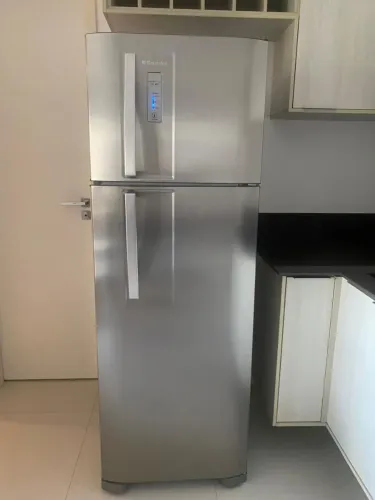 Geladeira dúplex inox Electrolux 310 L