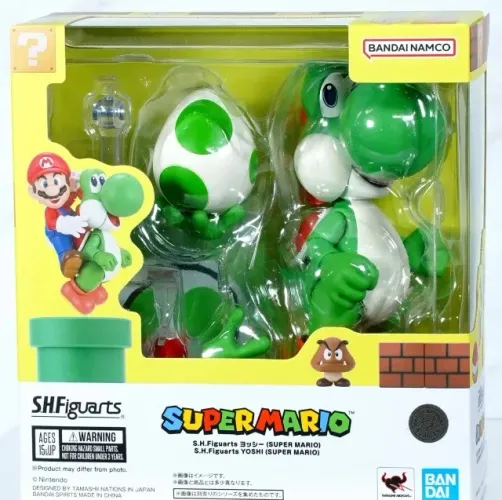 Figura de ação S.H.Figuarts Yoshi (SUPER MARIO) 