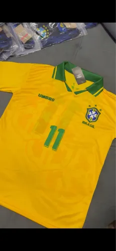 Camisa Brasil 1994 - Retrô - Seleção Brasileira PRONTA ENTREGA