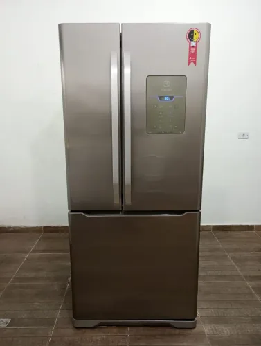 Geladeira inox Electrolux Frost free 3 Portas