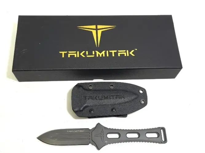 FACA TAKUMITAK HIDDEN ANGER GREY TKF205GY EDC TÁTICA USA DESIGN