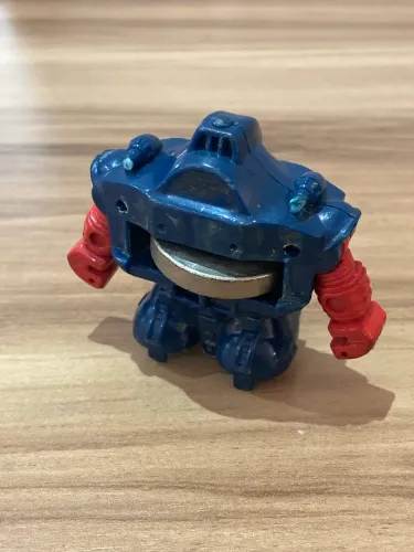 Robô pião antigo anos 80 - raro