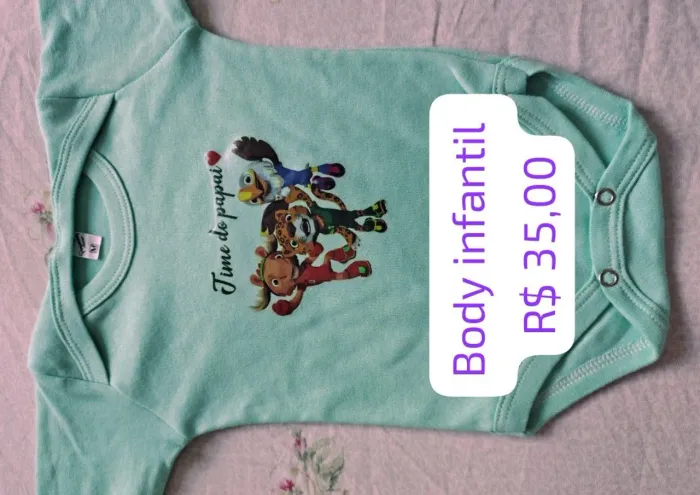 Personalização de roupas infantis