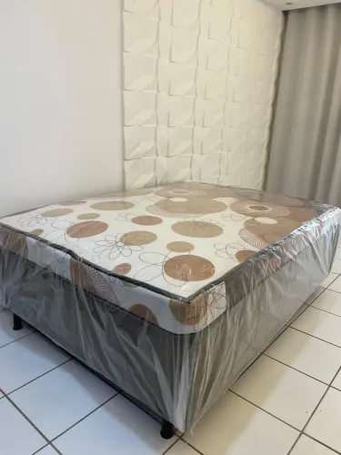 Cama casal molas ensacadas