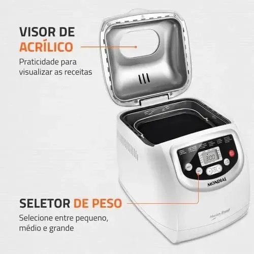 Panificadora Mondial na caixa