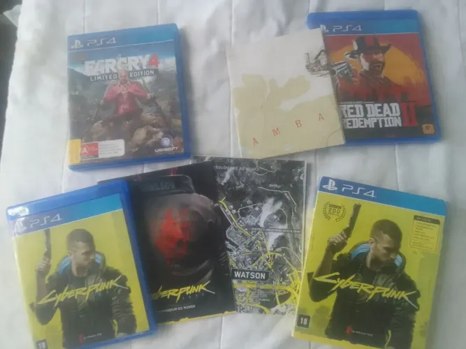 Jogos PS4 (Leia a Descrição)